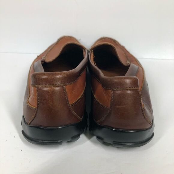 Allen Edmonds Brown Leather Boulder Loafers Driving Moccasins Mens Size 12 main image 6
